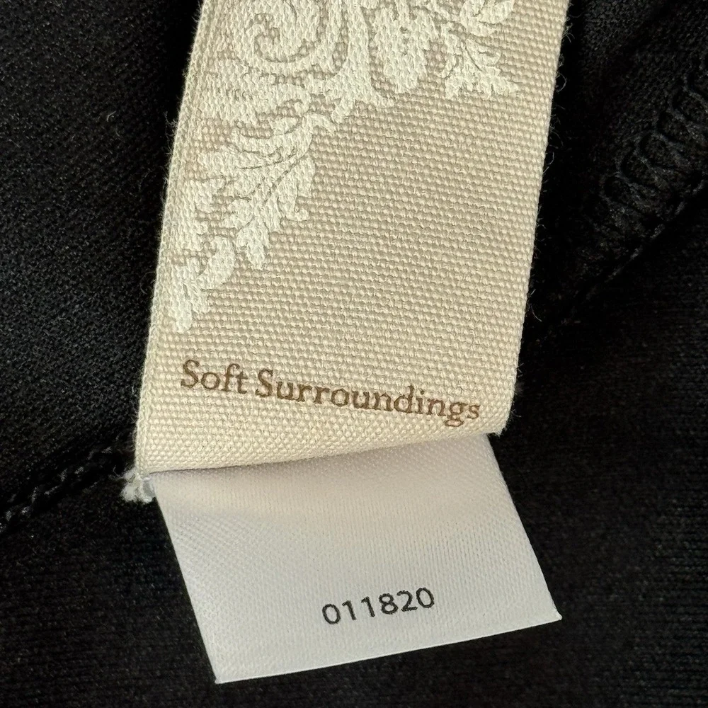 Soft Sorroundings Enchanted Forest Maxi Dress Sz 10P Brown Gold Floral Bohemian